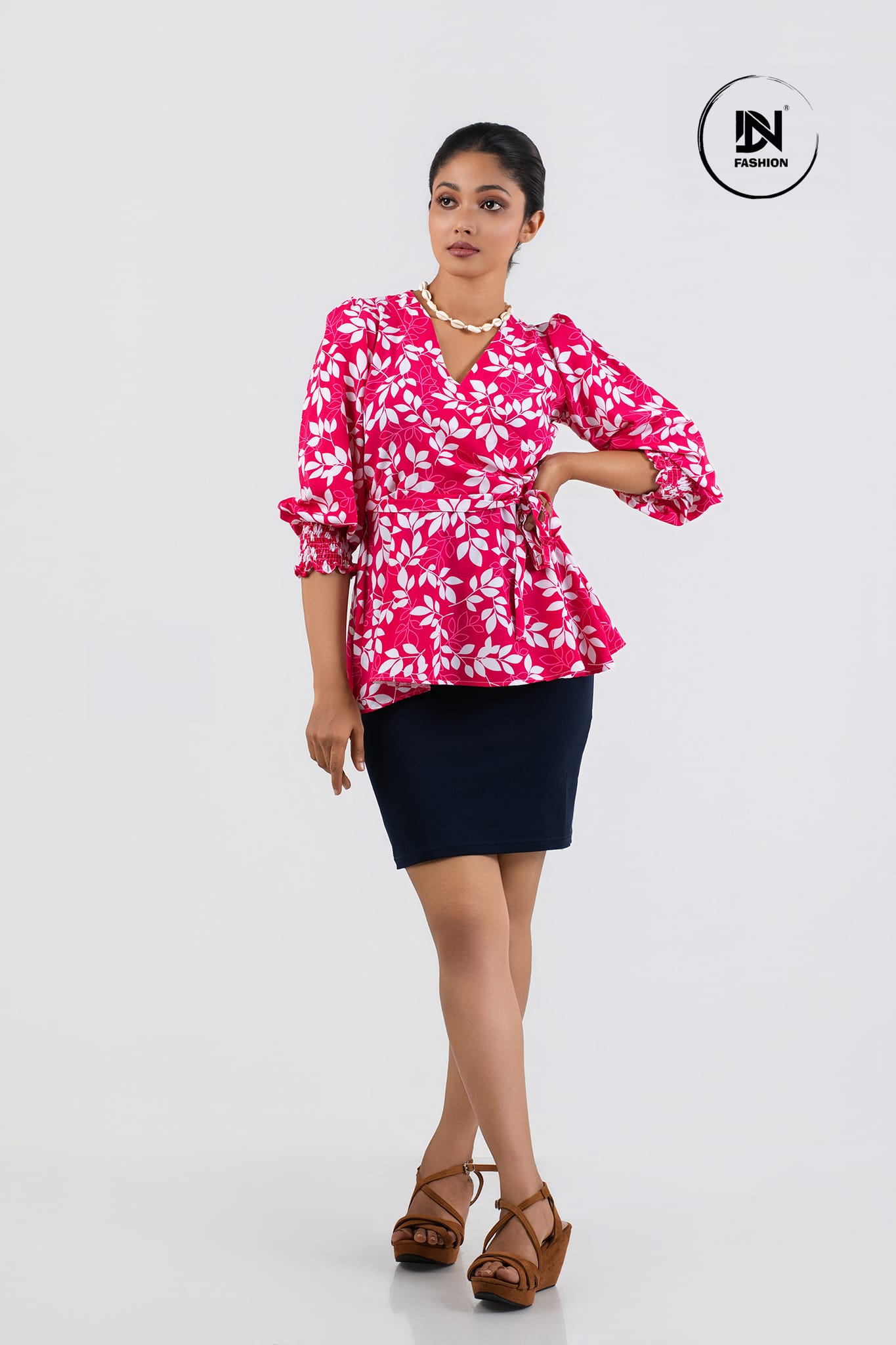 Floria Wrap Top - Image 2
