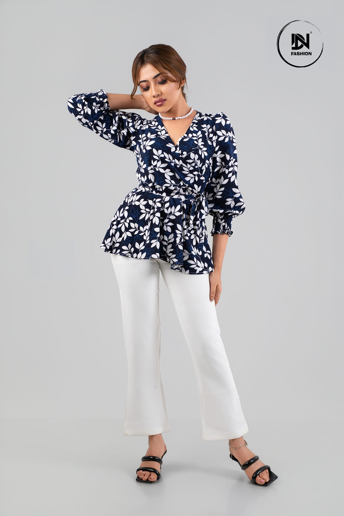 Floria Wrap Top - Image 5