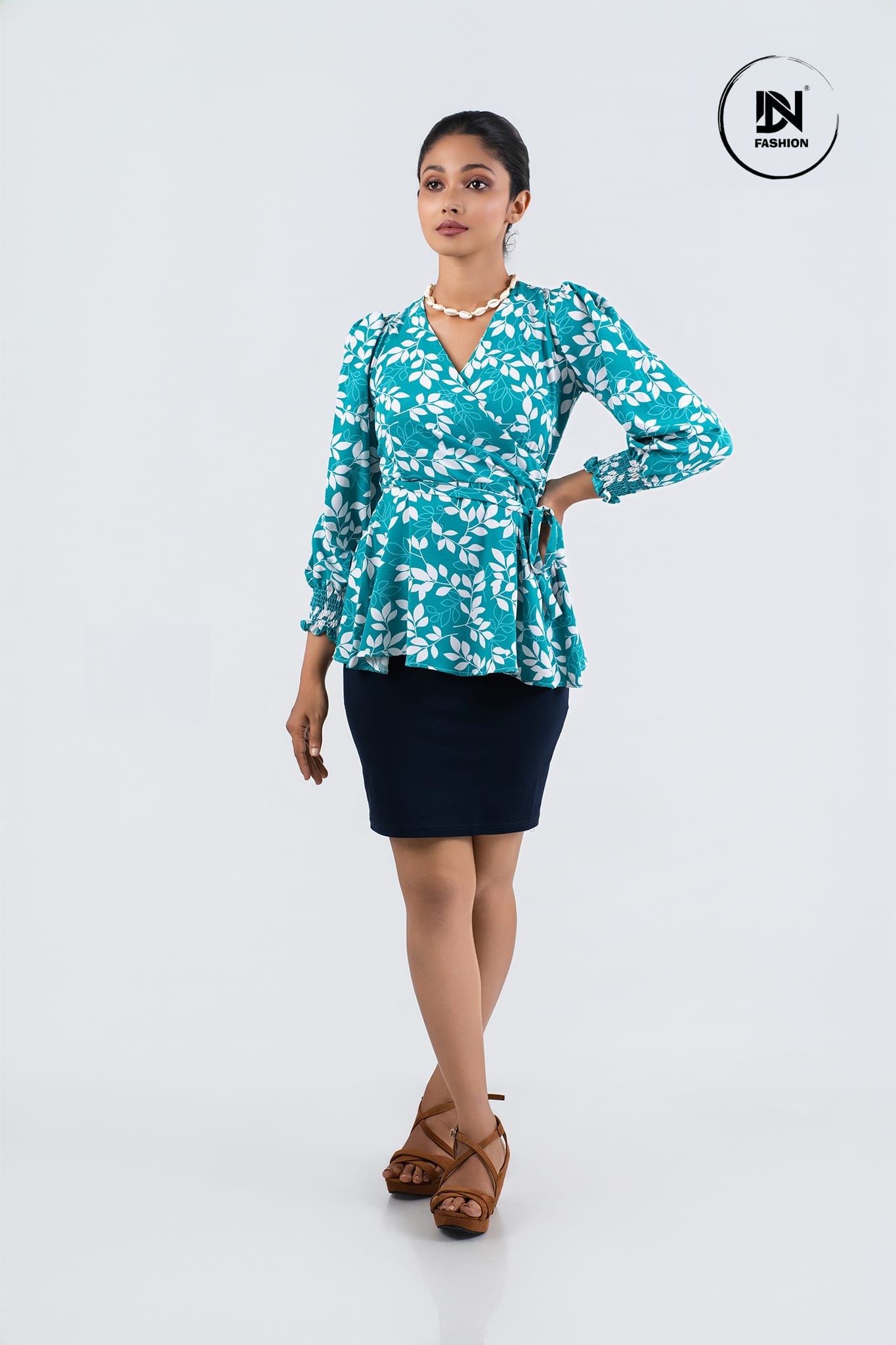 Floria Wrap Top - Image 8