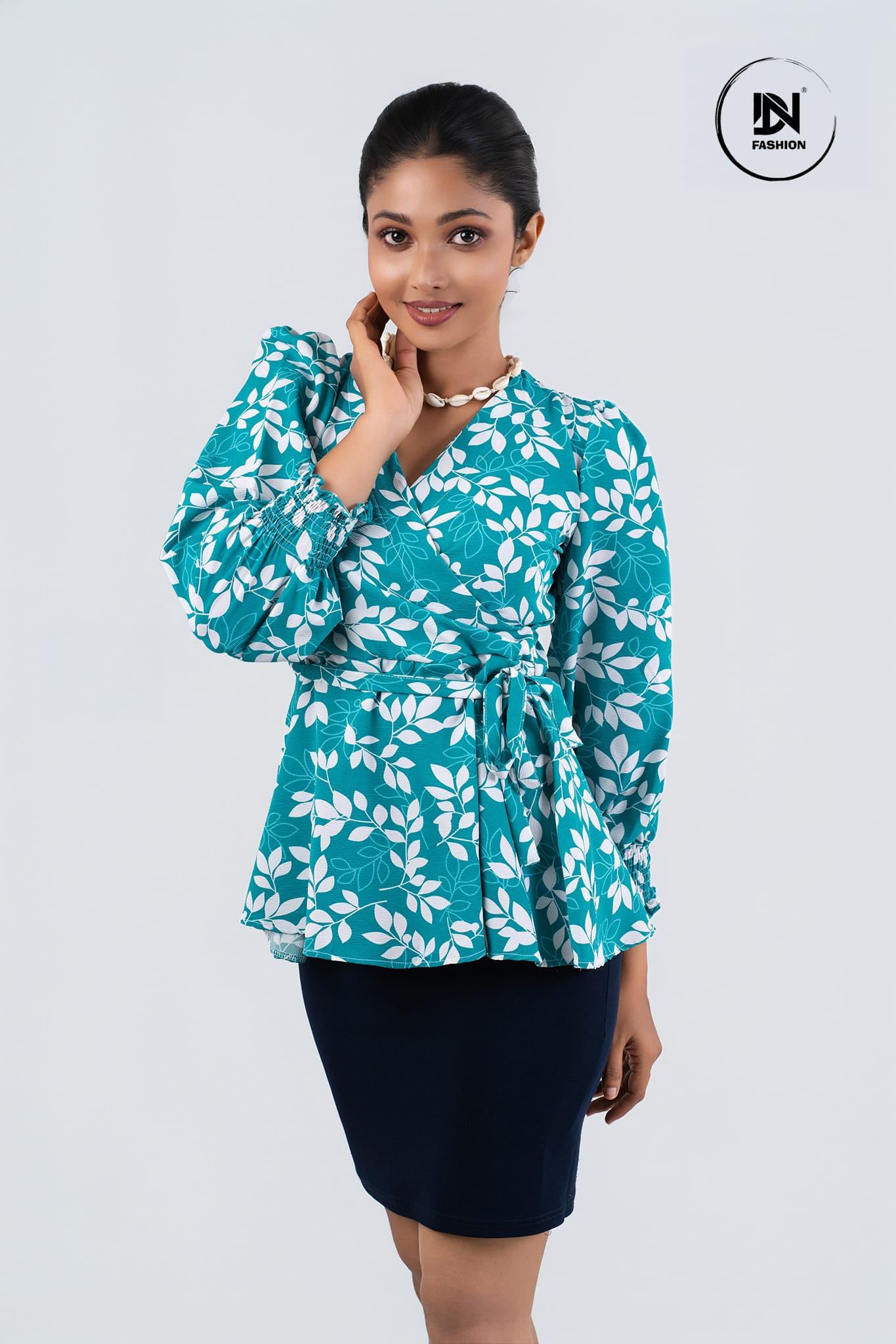 Floria Wrap Top - Image 9